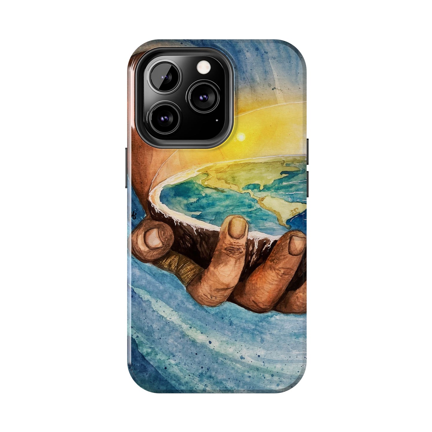 Eco-Inspired Tough Phone Cases for Nature Lovers, Durable Cases, Earth Art Cases, Gift for Environmentalists, Eco-Friendly Phone Cover