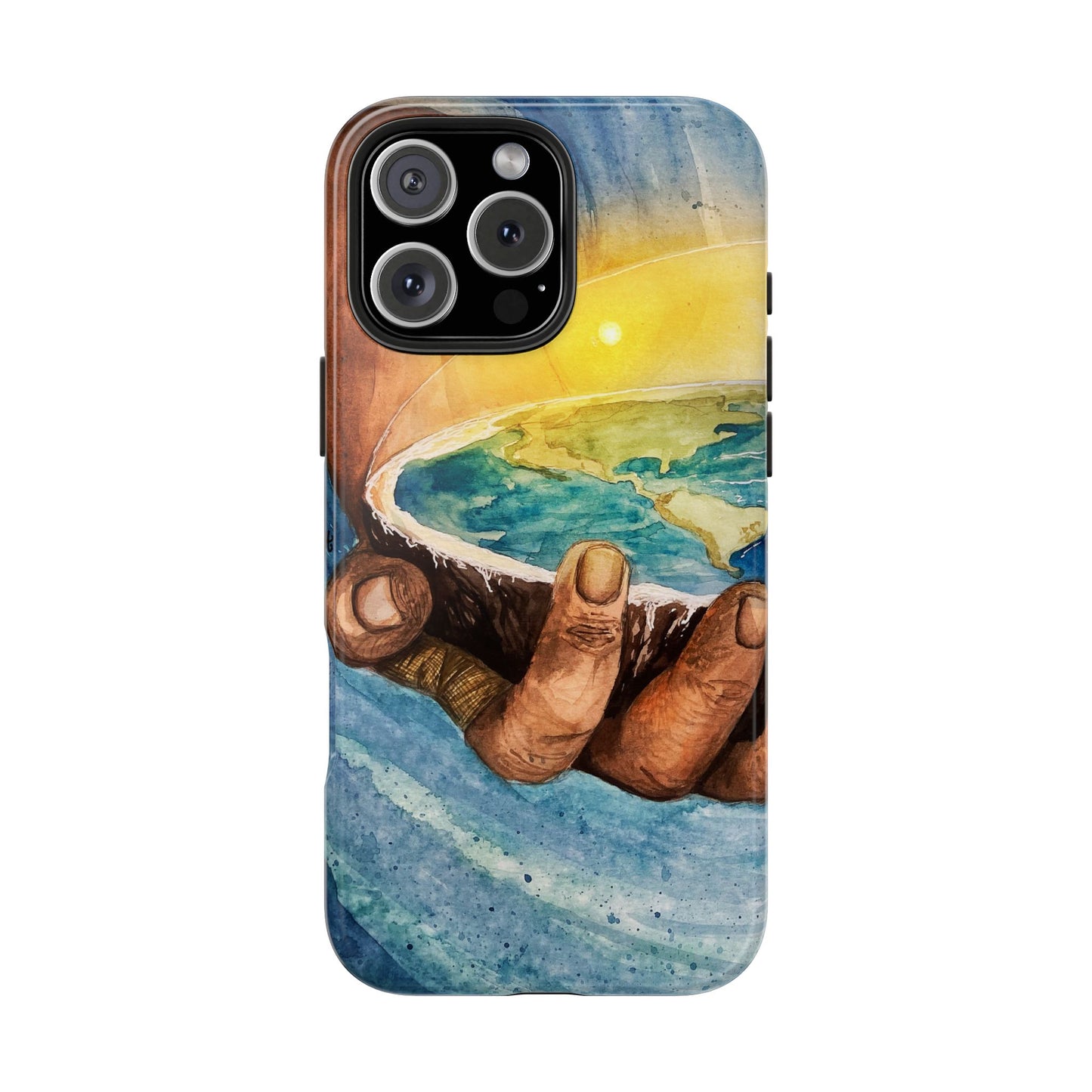 Eco-Inspired Tough Phone Cases for Nature Lovers, Durable Cases, Earth Art Cases, Gift for Environmentalists, Eco-Friendly Phone Cover