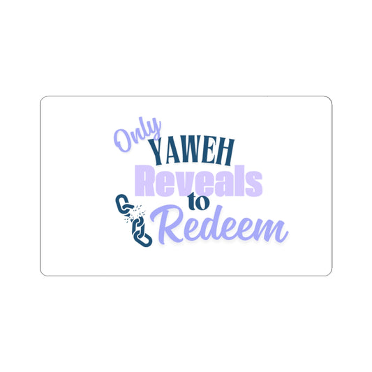 Kiss-Cut Stickers for Faith-Inspired Decor, Religious Gifts, Ministry Reminders, Unique Spiritual Art, Faith-Based Accessories