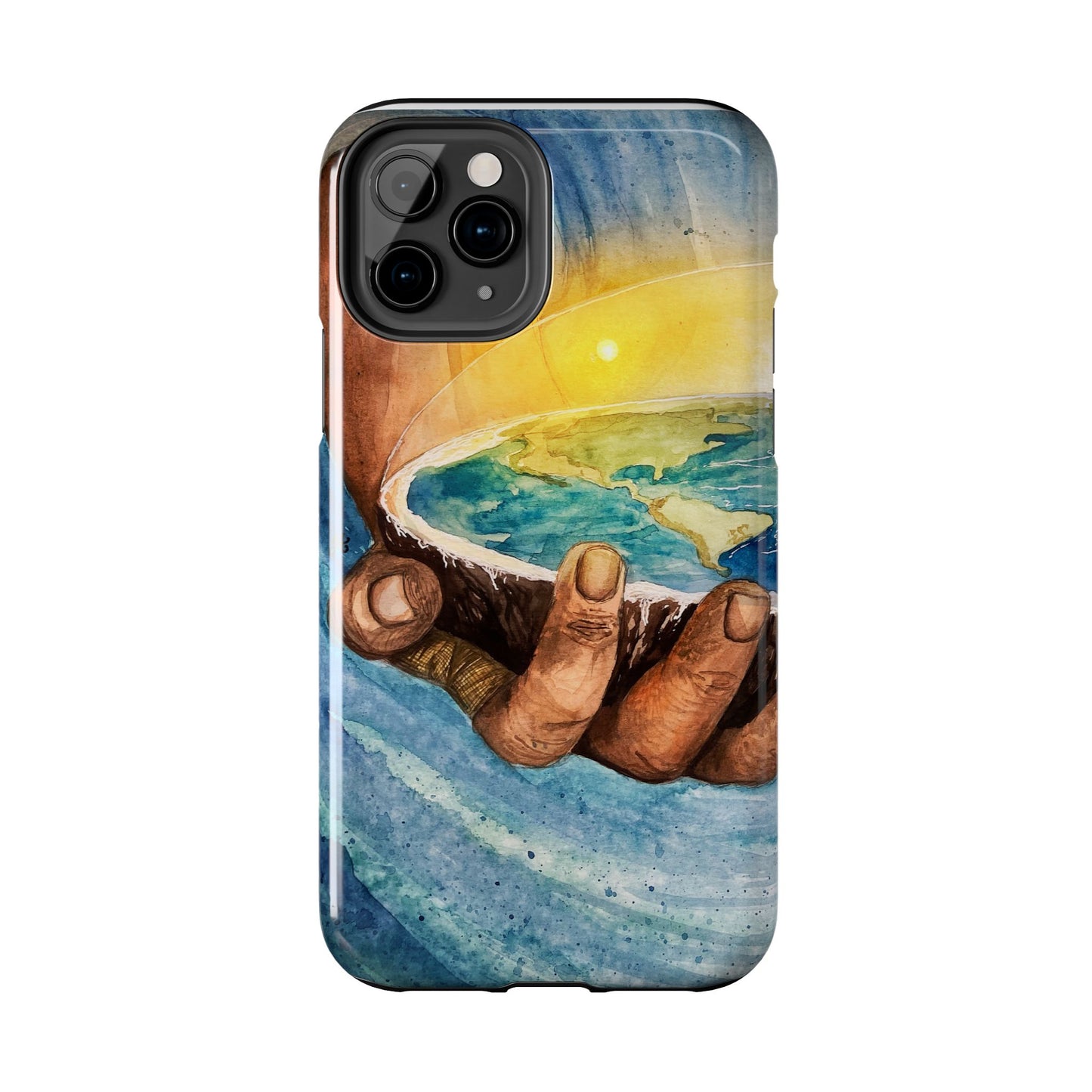 Eco-Inspired Tough Phone Cases for Nature Lovers, Durable Cases, Earth Art Cases, Gift for Environmentalists, Eco-Friendly Phone Cover