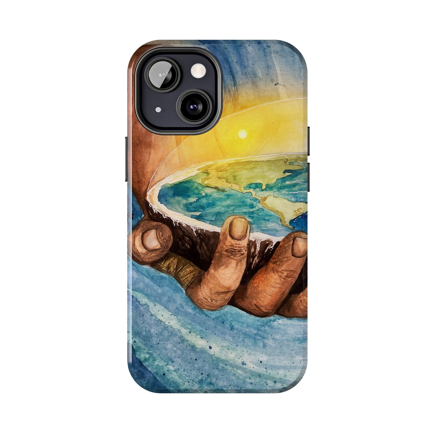 Eco-Inspired Tough Phone Cases for Nature Lovers, Durable Cases, Earth Art Cases, Gift for Environmentalists, Eco-Friendly Phone Cover