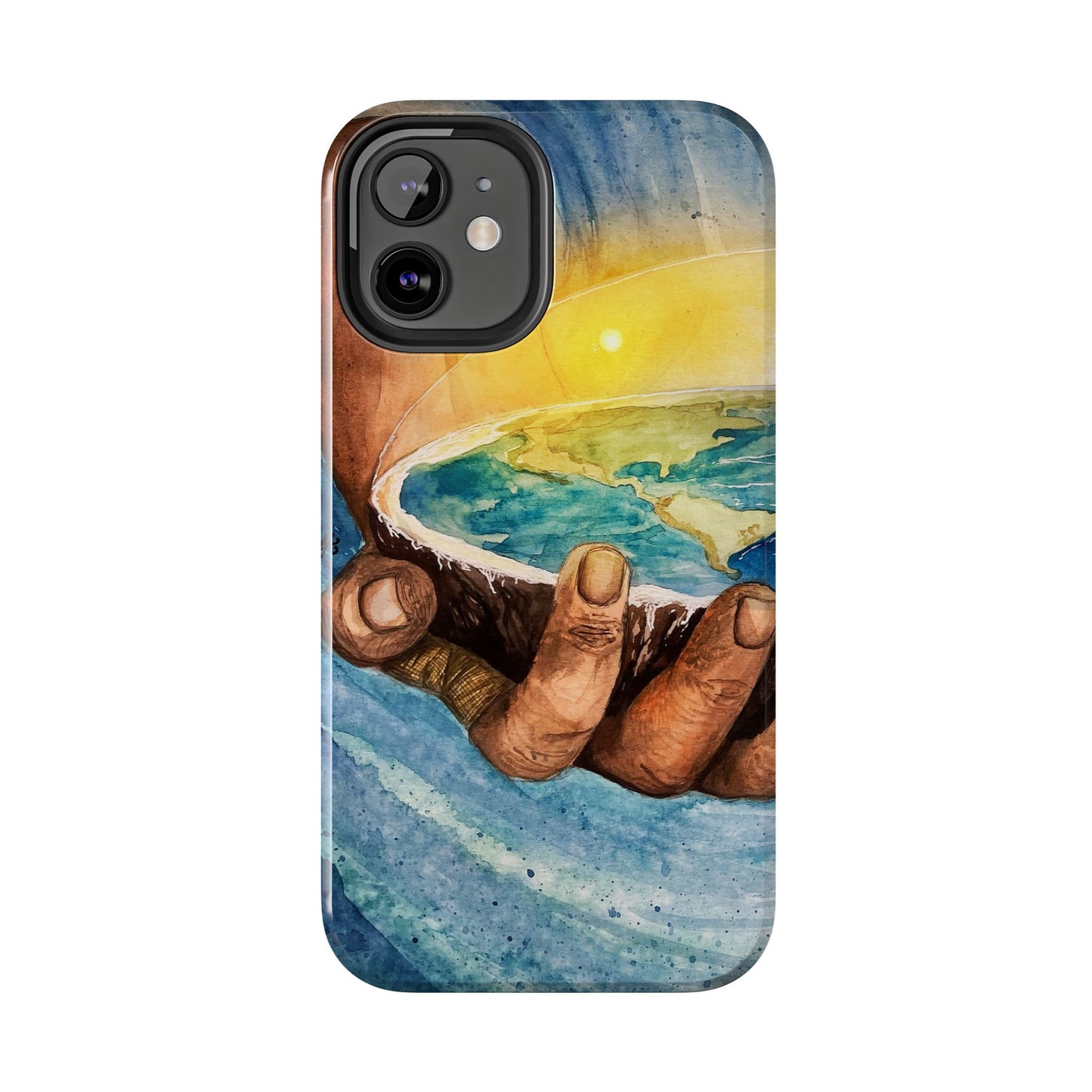 Eco-Inspired Tough Phone Cases for Nature Lovers, Durable Cases, Earth Art Cases, Gift for Environmentalists, Eco-Friendly Phone Cover