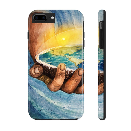 Eco-Inspired Tough Phone Cases for Nature Lovers, Durable Cases, Earth Art Cases, Gift for Environmentalists, Eco-Friendly Phone Cover