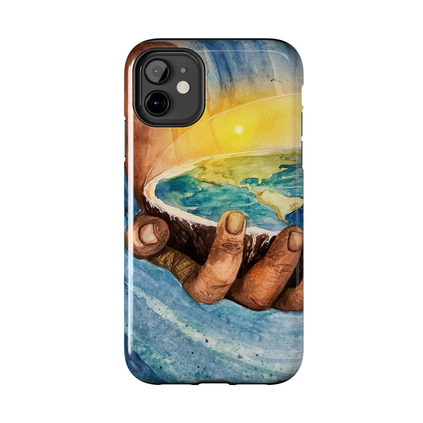 Eco-Inspired Tough Phone Cases for Nature Lovers, Durable Cases, Earth Art Cases, Gift for Environmentalists, Eco-Friendly Phone Cover