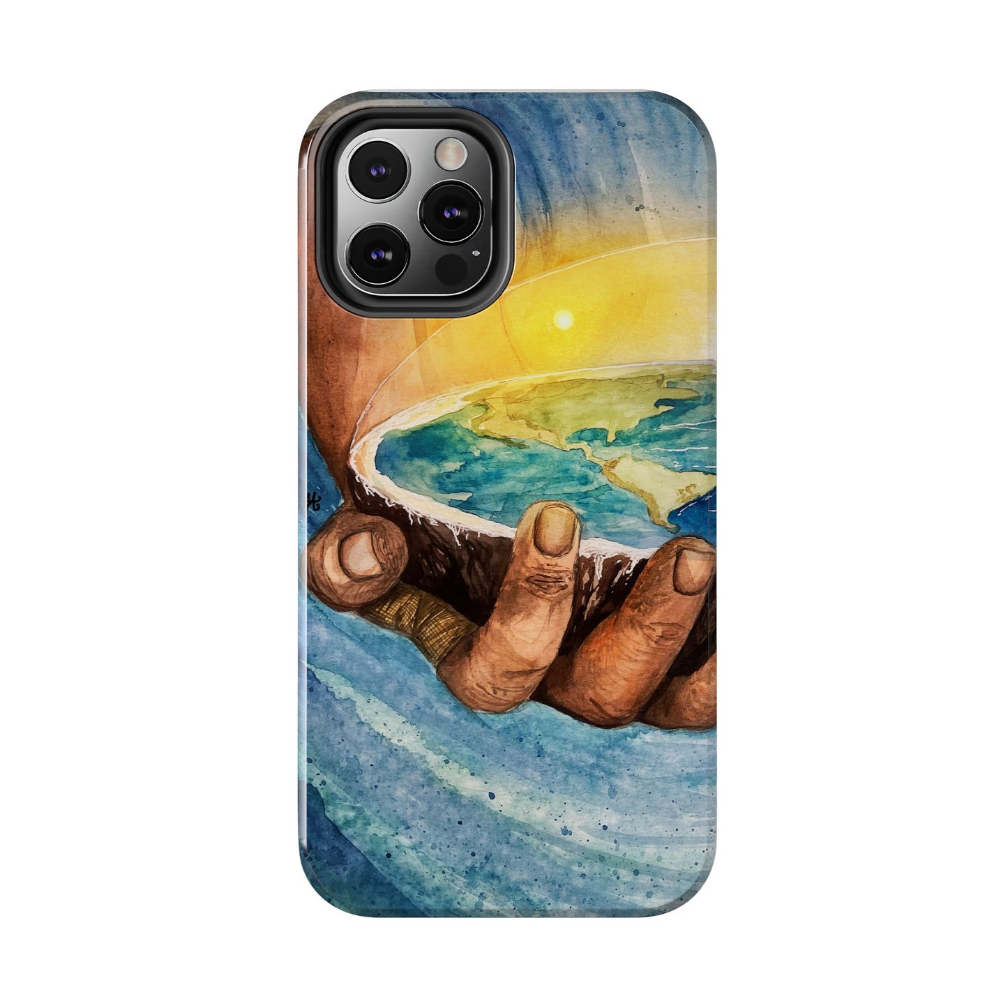 Eco-Inspired Tough Phone Cases for Nature Lovers, Durable Cases, Earth Art Cases, Gift for Environmentalists, Eco-Friendly Phone Cover