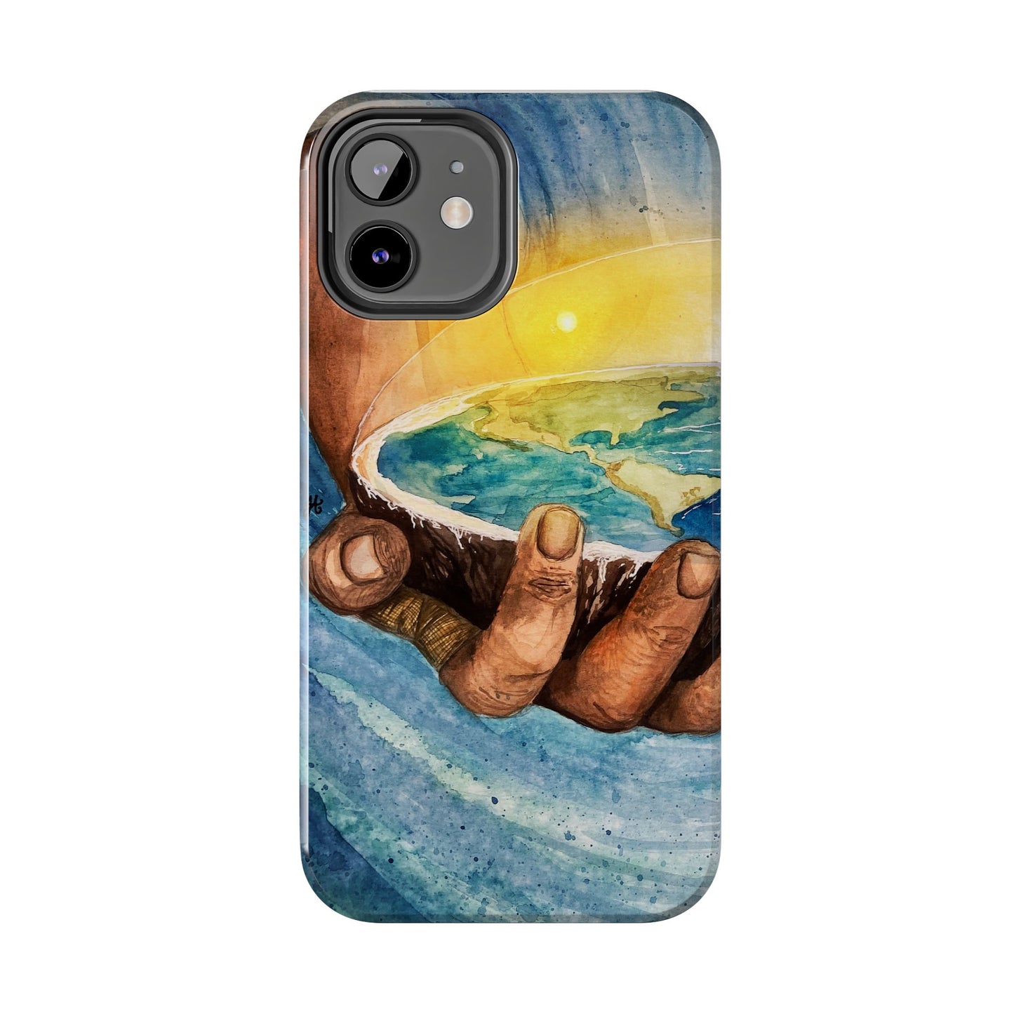 Eco-Inspired Tough Phone Cases for Nature Lovers, Durable Cases, Earth Art Cases, Gift for Environmentalists, Eco-Friendly Phone Cover