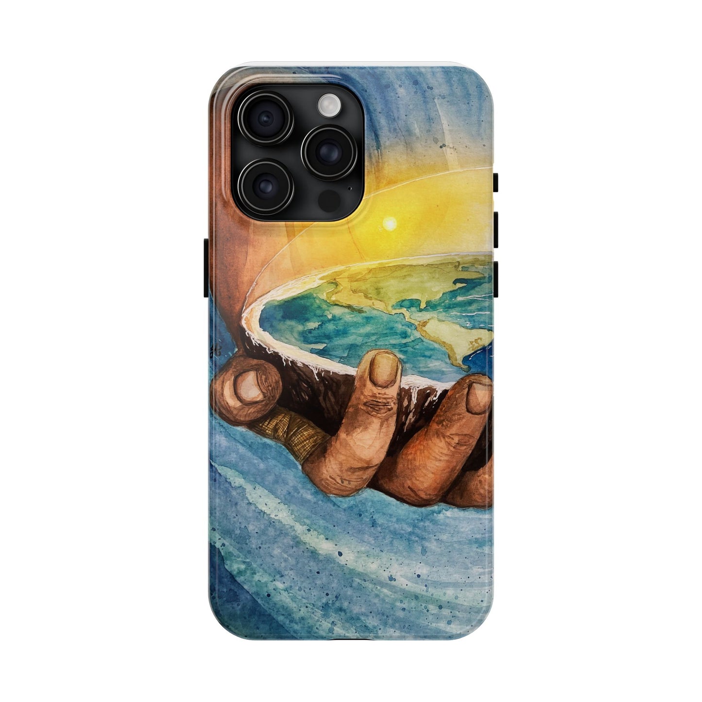 Eco-Inspired Tough Phone Cases for Nature Lovers, Durable Cases, Earth Art Cases, Gift for Environmentalists, Eco-Friendly Phone Cover