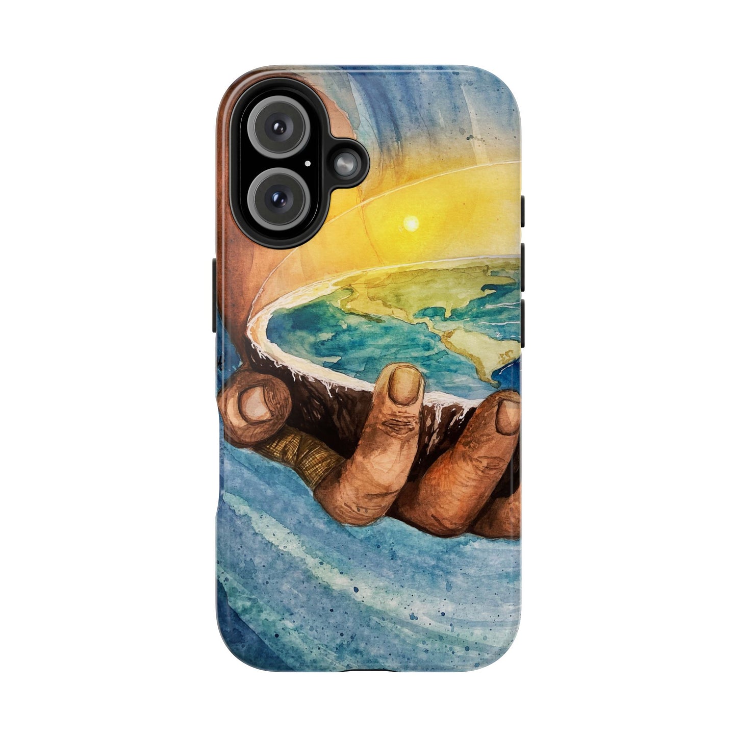 Eco-Inspired Tough Phone Cases for Nature Lovers, Durable Cases, Earth Art Cases, Gift for Environmentalists, Eco-Friendly Phone Cover
