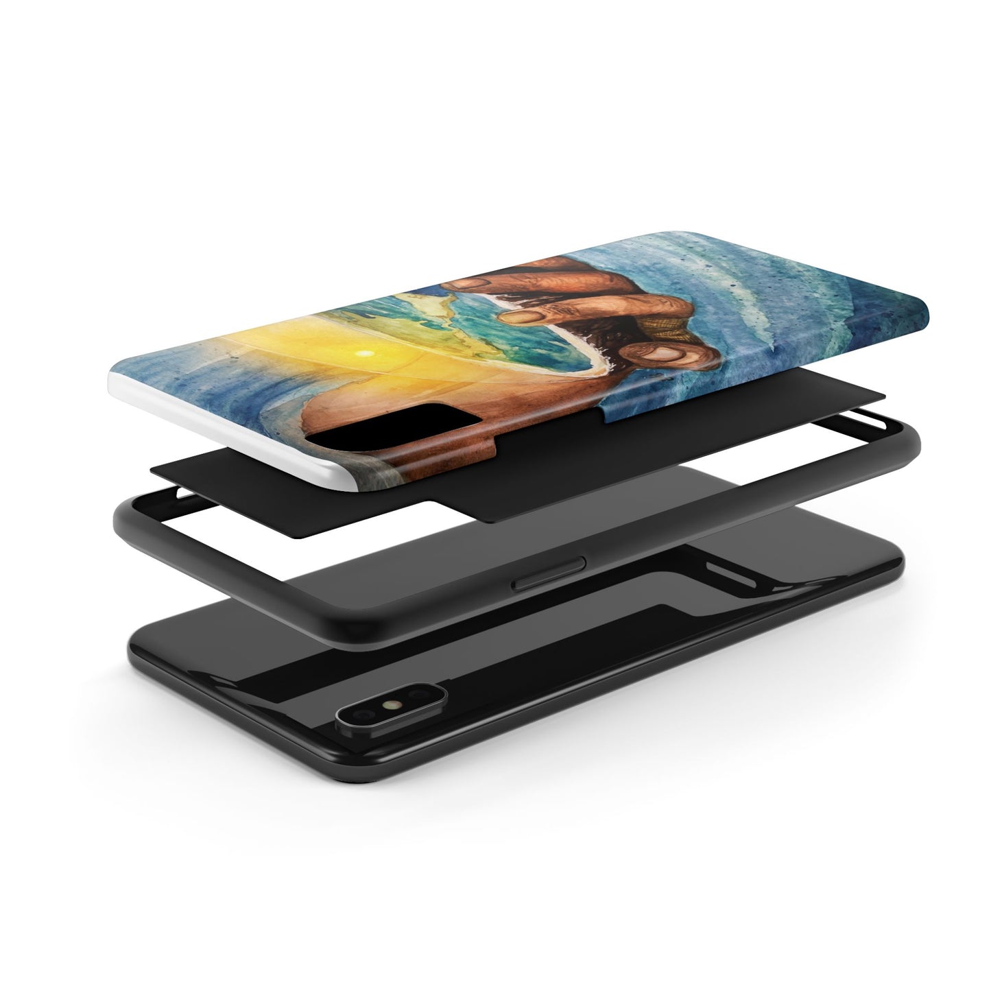 Eco-Inspired Tough Phone Cases for Nature Lovers, Durable Cases, Earth Art Cases, Gift for Environmentalists, Eco-Friendly Phone Cover
