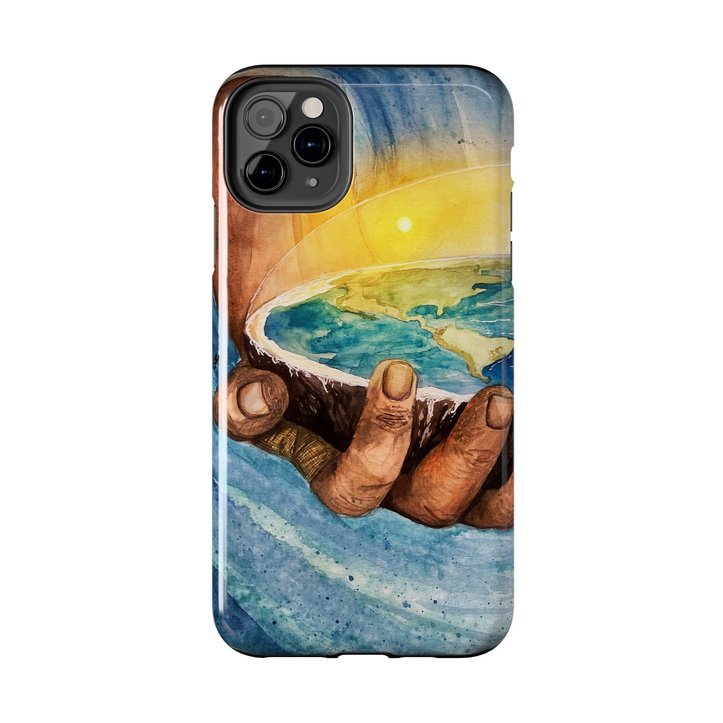 Eco-Inspired Tough Phone Cases for Nature Lovers, Durable Cases, Earth Art Cases, Gift for Environmentalists, Eco-Friendly Phone Cover