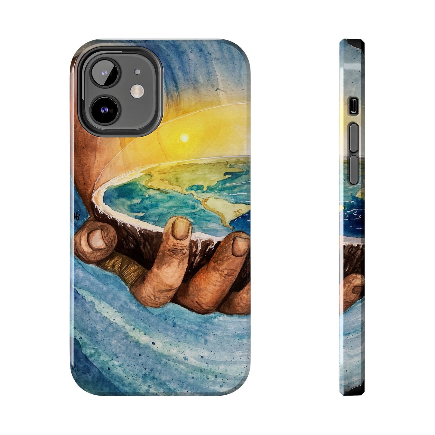 Eco-Inspired Tough Phone Cases for Nature Lovers, Durable Cases, Earth Art Cases, Gift for Environmentalists, Eco-Friendly Phone Cover