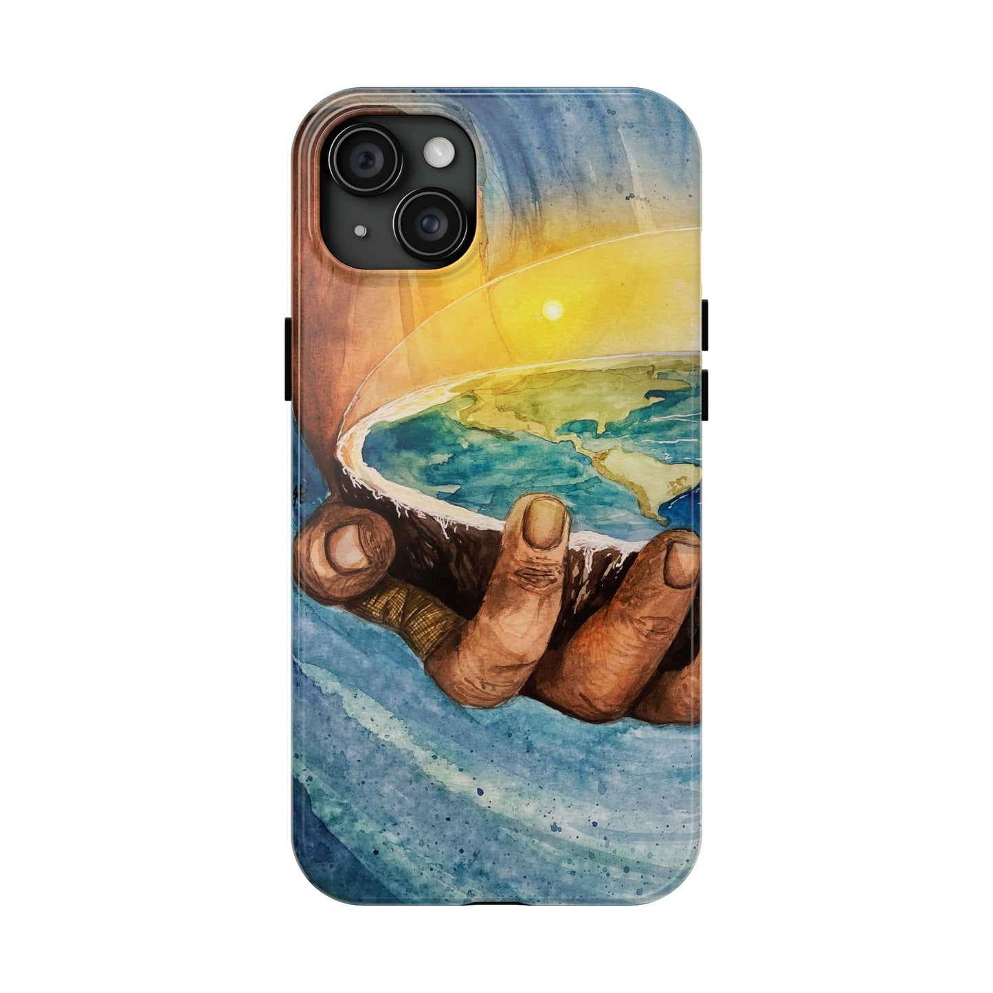 Eco-Inspired Tough Phone Cases for Nature Lovers, Durable Cases, Earth Art Cases, Gift for Environmentalists, Eco-Friendly Phone Cover
