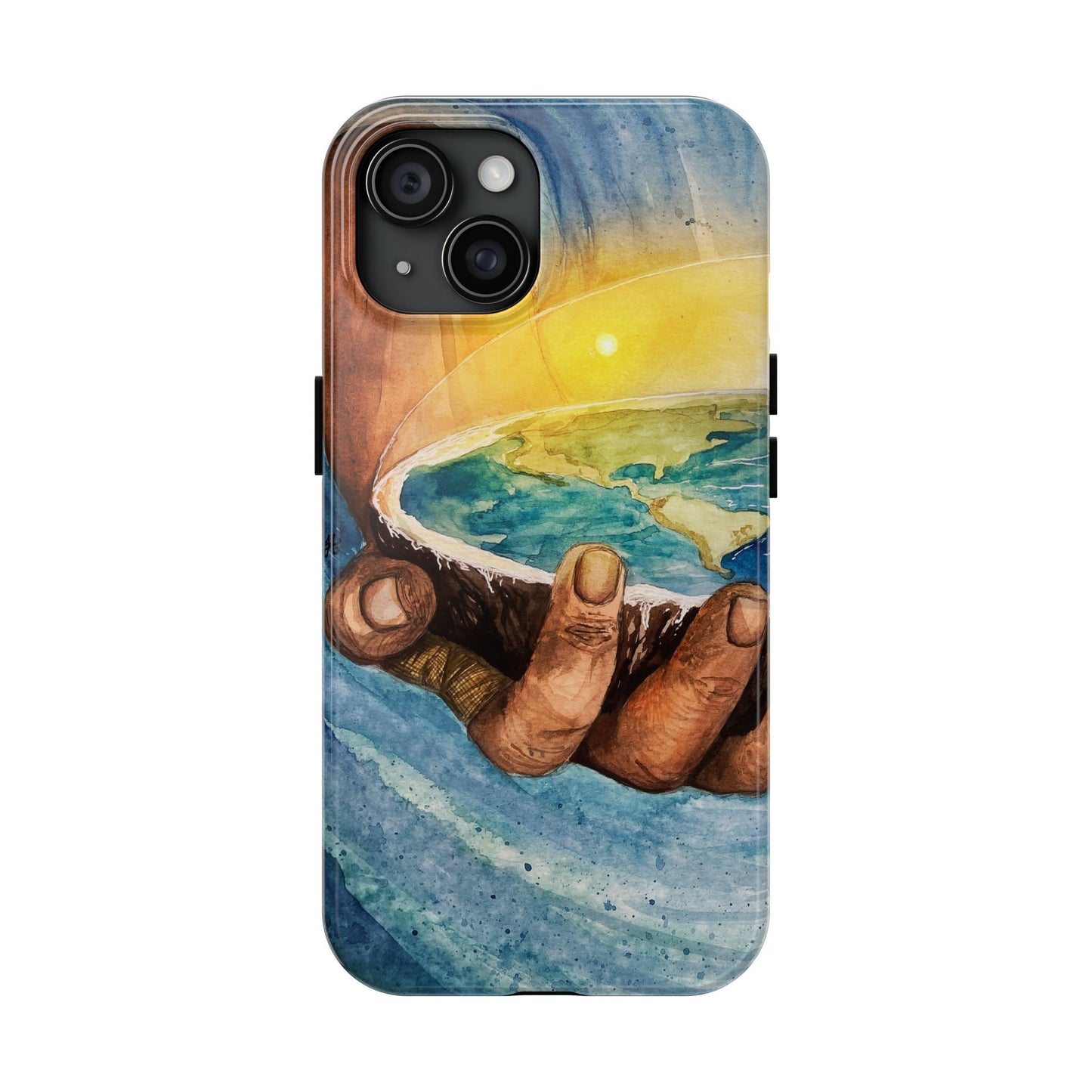 Eco-Inspired Tough Phone Cases for Nature Lovers, Durable Cases, Earth Art Cases, Gift for Environmentalists, Eco-Friendly Phone Cover
