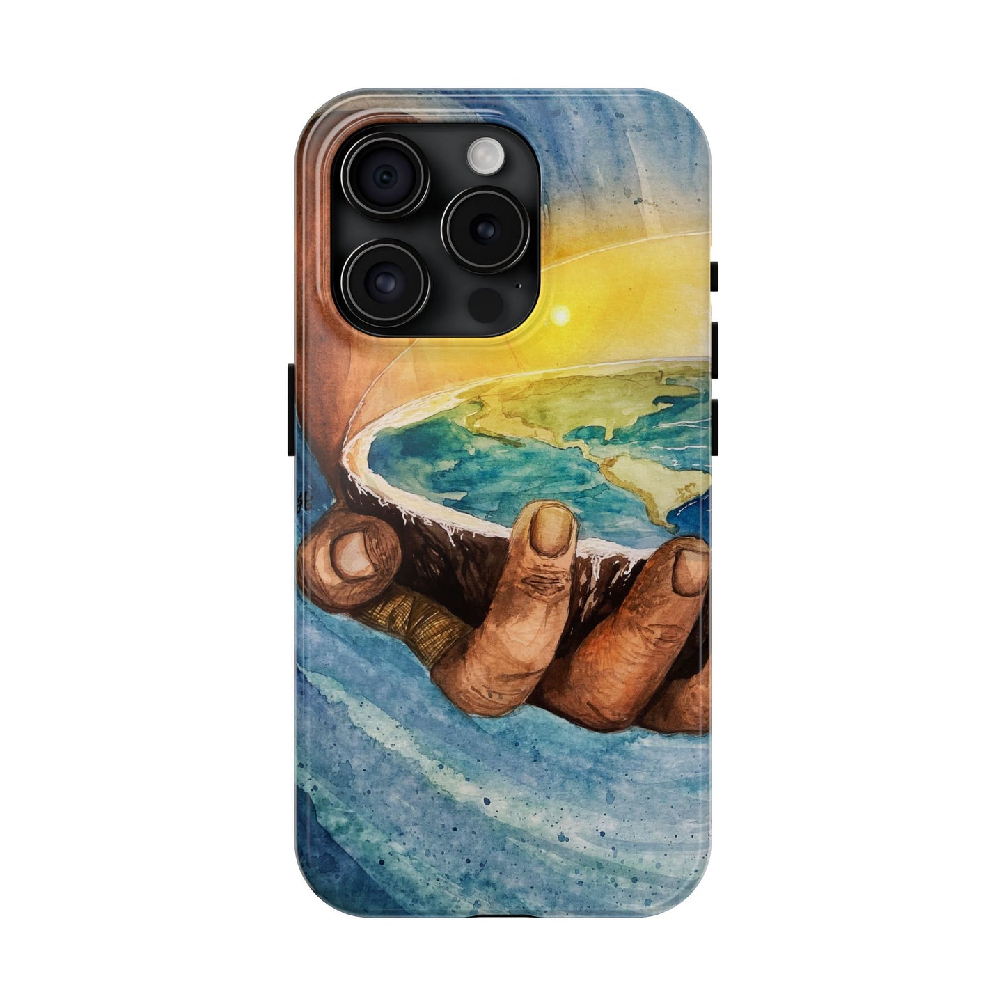 Eco-Inspired Tough Phone Cases for Nature Lovers, Durable Cases, Earth Art Cases, Gift for Environmentalists, Eco-Friendly Phone Cover